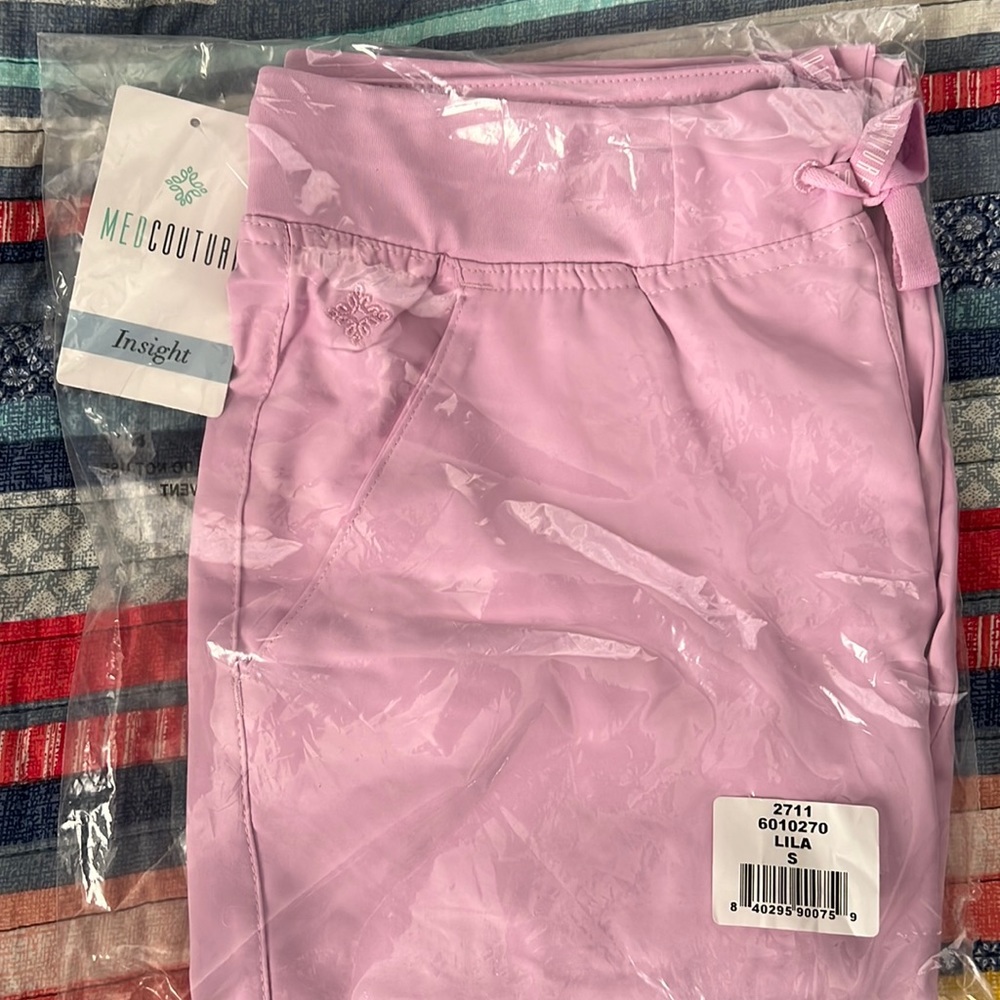 Med Couture size small scrub pants.